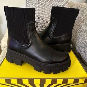 Circus ny • Davina • Black • Utility Combat Boot ~ Never Worn